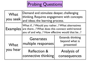 Probing Questions